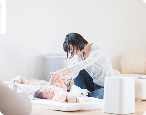 産後の体と心をいたわりたいママ
